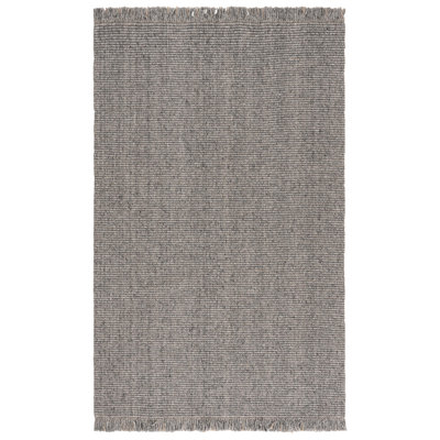 Natural Fiber 842 Area Rug In Charcoal