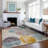 Machine Washable Indoor/Outdoor Lansford ACN2381 Circles Rug-71090979