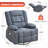 Kneading Massage Rocker Recliner Chair with 4-Point 3D Kneading Massage and Heat-356705662
