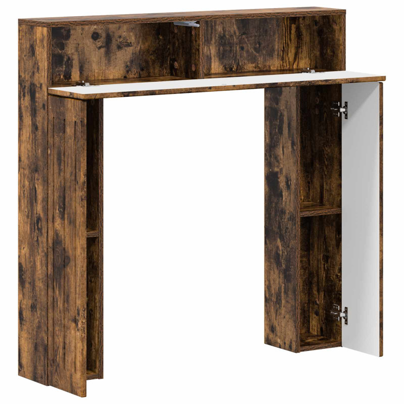 Fireplace Mantel Surround, Smoked Oak