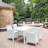 Resin Slatted Outdoor Dining Table-27276945-88591342