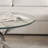 Landgraf Glass Top Round Coffee Table,Cocktail Table,Glass End Table-944003058-1042096009