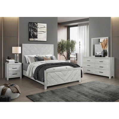 Modern Style Storage Bedroom Set Made With Wood by Charlton Home