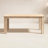 Morones 94" Teak Wood Dining Table-1449963583
