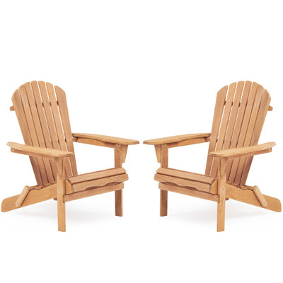 Chaise longue en bois d'extérieur 2 - Mobilier de jardin, patio et chaise longue portative en bois légère et portative de 2. Pour le côté piscine. Design traditionnel, repos Pliable et peu encombrant. À moitié assemblé.