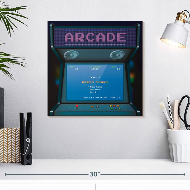 Arcade Screen, 16" H x 16" W