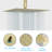Rain Fixed Shower Head 2.5 GPM GPM-100669307