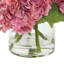 Real Touch Hydrangea Floral Arrangement in a Glass Vase-906129698