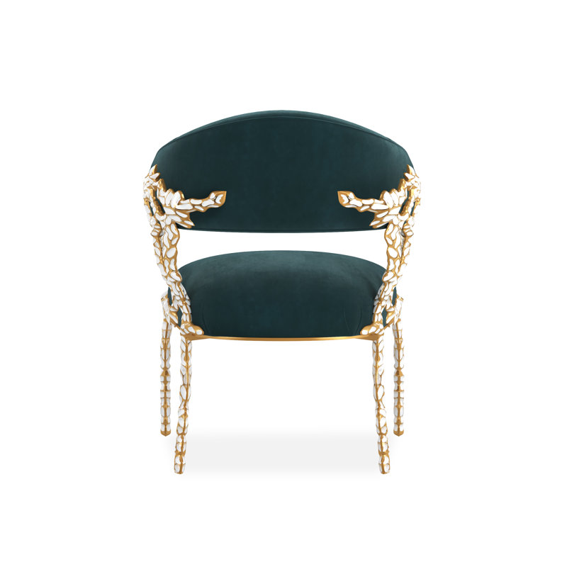 Glimmer Of Hope Barrel Chair, Green