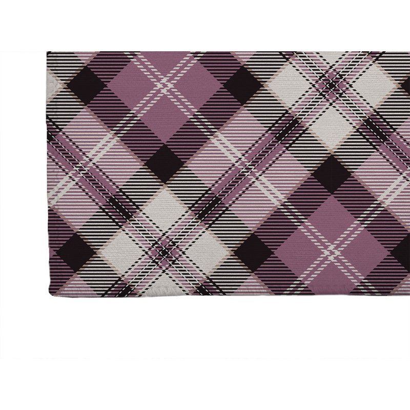 Anthony Plaid Non-Slip Outdoor Rug, Runner 2'6" x 8'