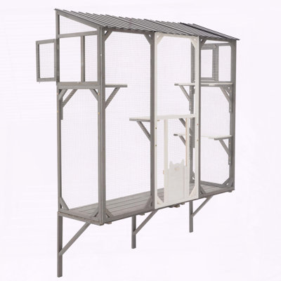 Fenêtre pour fenêtre avec tablettes pour 1 à 3 chats