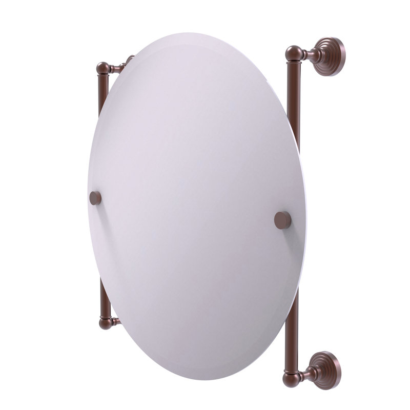 Miroir mural biseauté traditionnel Beresford, Cuivre antique
