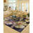 Vienna Floral Handmade Tufted Wool Green/Gray/Peach Area Rug-343235385