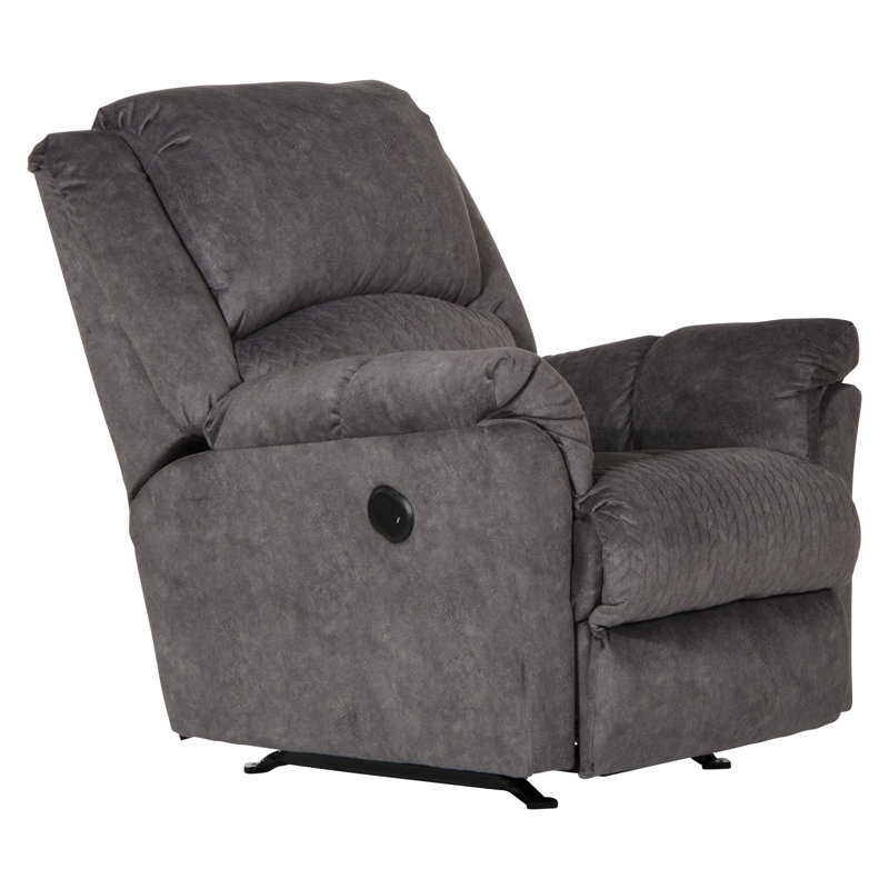 Fauteuil inclinable électrique inclinable de 39 po de largeur, Polyester gris