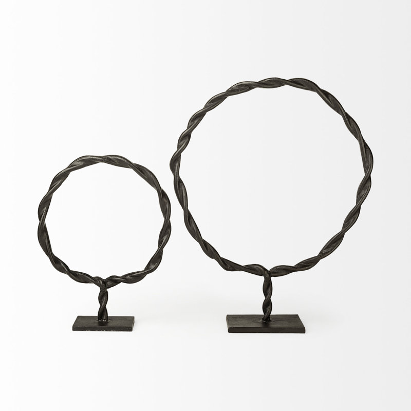 Moscow Abstract Figurines & Sculptures, 22.8" H x 18.5" W x 4.3" D