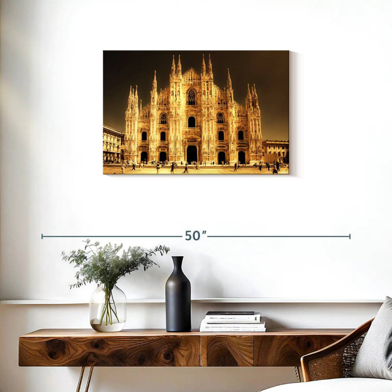Ravi Gothic Milan Cathedral, 20" H x 30" W