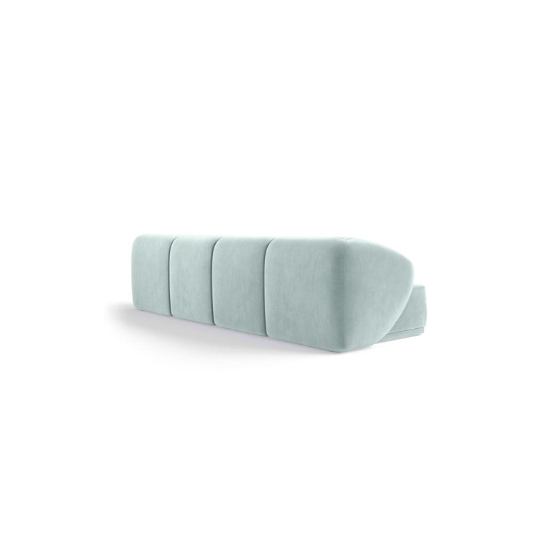4 Seater Velvet Sofa & Chaise