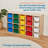 ECR4Kids Scoop Front Plastic Storage Bins, Multipurpose Organization, 20-Piece-59602025