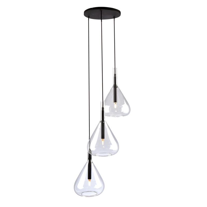 3 - Light Black Unique/Statement Pendant