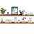 Miami 60" W x 8" D Floating Shelves Set with Invisible Wall Mount Brackets-111448272-128803165