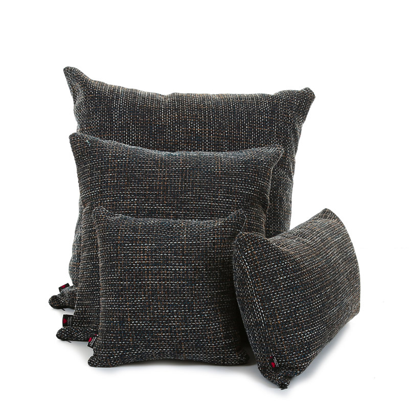 Alvarez Square Cushion, 43 x 43cm, Blue
