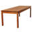 Stephany 8 - Person Wood Patio Dining Set with Rectangular Table