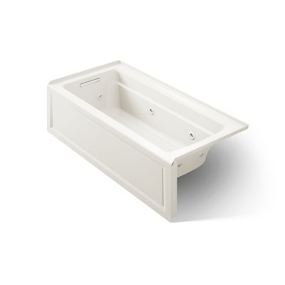 Archer® 66" X 32" Integral Apron Whirlpool with Integral Flange and Left-Hand Drain