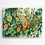 Art mural en métal légumes vert capucine
