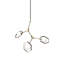 3 - Light Steel Chandelier