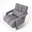 Simple single-person accent chair-1981307892