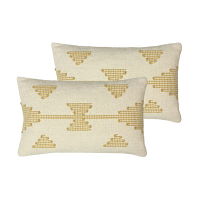Geometric Rectangular Throw Cushion