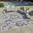White/Ivory/Silver/Gray