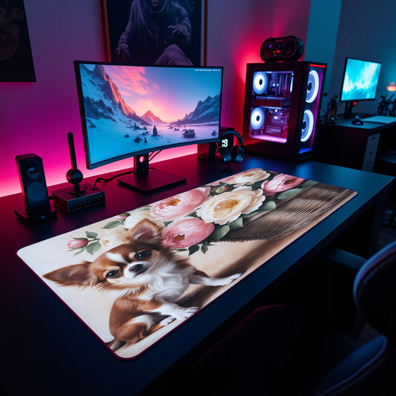 Polyester Desk Pad, 23.6x13.8