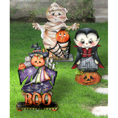 Manufactured Wood Halloween Decoration