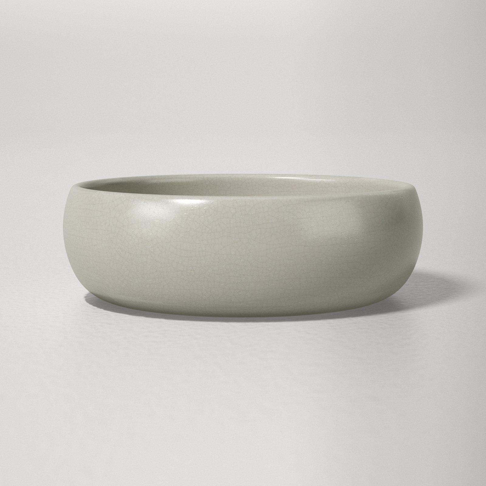 Borgen Stoneware Dessert Bowl, Muslin
