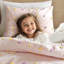 Édredon double / grand 5 pièces, édredon en coton, accents, rembourrage, coussins décoratifs brodés en nuage avec lavable à la machine, comprend des taies décoratives et un arc-en-ciel-121325283