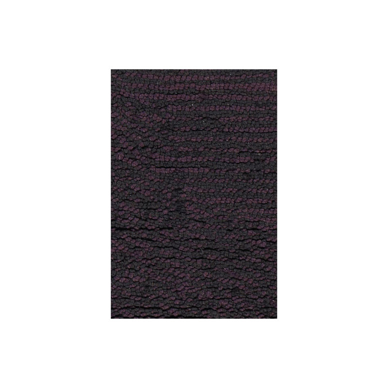 Navyan Gray Area Rug, Black/Purple, Rectangle 5' x 7'6"