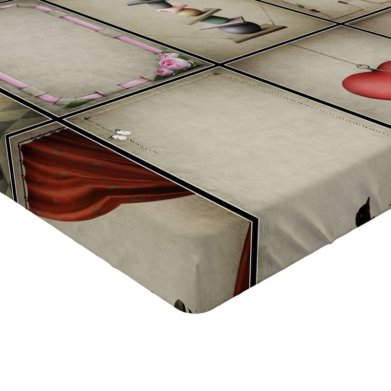 Ensemble de 2 draps-housses Ambesonne, Drap-housse simple TG