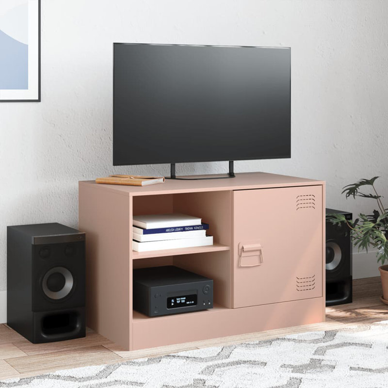Anudhya TV Stand for TVs up to 24", Antique Pink