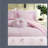 Soft Microfiber Bedding Sets, Full Queen Pink Ruffle Gingham Bedroom Home