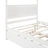 Wood Canopy Bed With Trundle Bed-430650321