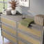 Commode double l 6 tiroirs Duncanville-1902686828