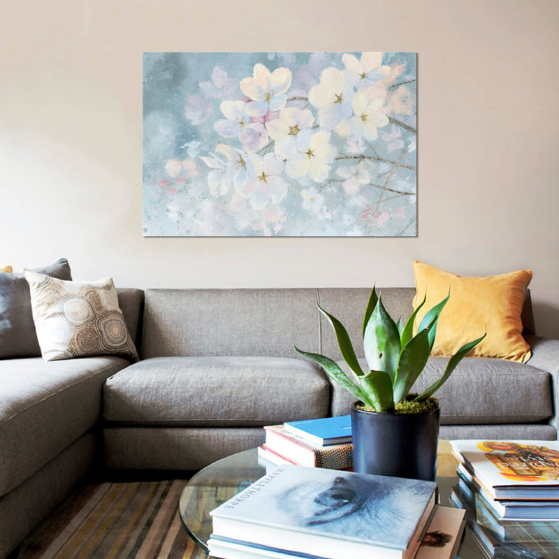 «Splendid Bloom» par James Wiens - reproduction, H 40 po x l 60 po x P 1,5 po, Toile tendue, Non mat