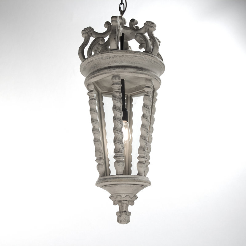 Luminaire suspendu géométrique 1 lumières lanterne