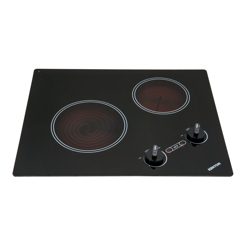 Cuisson électrique 21" avec 2 brûleurs kenyon arctique