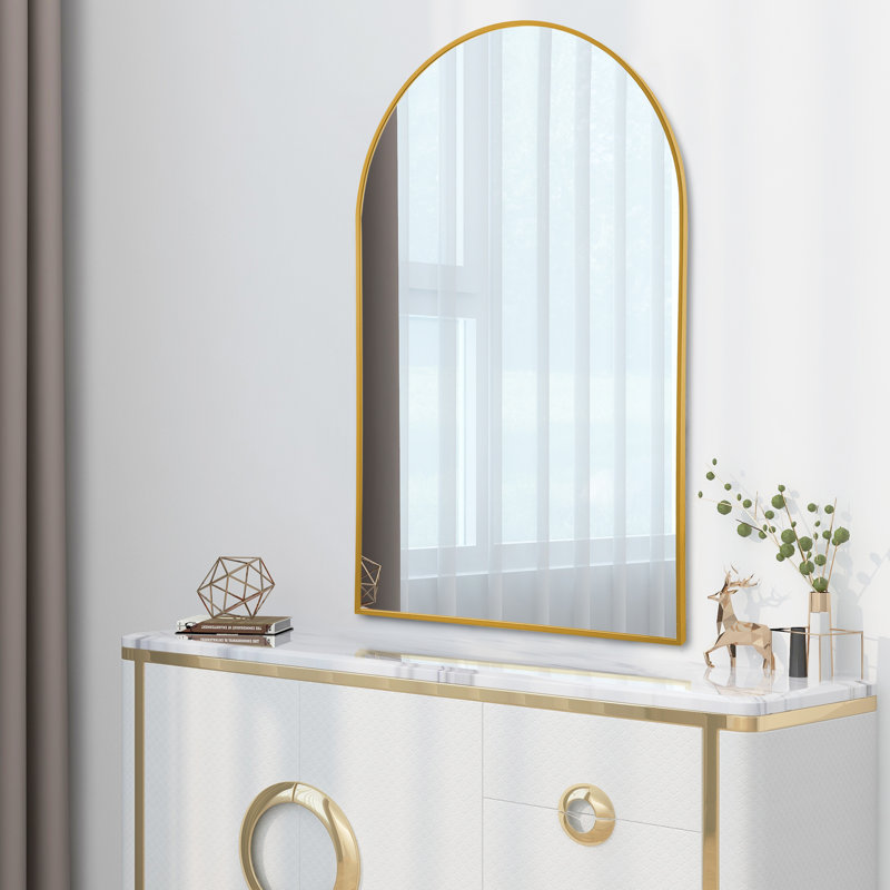 Miroir de salle de bain Fortescue, Or