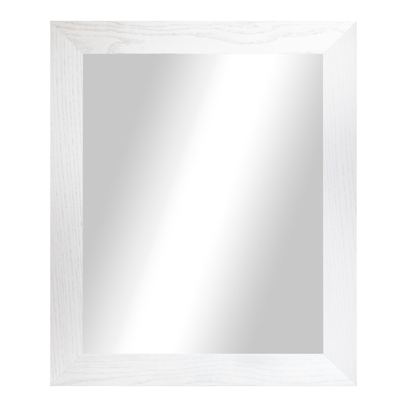 Miroir Ebark Designs Ebark, Blanc, 34 po x 33 po