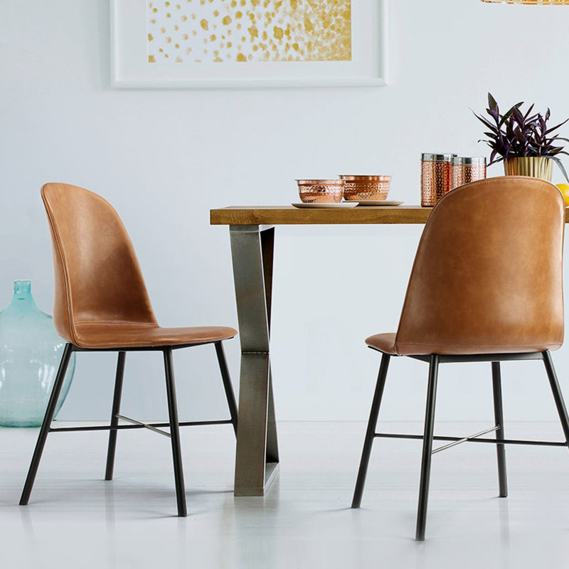 Chaise d'appoint Brianna, Brun
