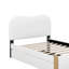 Lit plateforme double avec lit gigogne