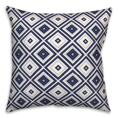 Lattice Throw Pillow
